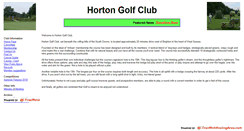 Desktop Screenshot of hortongolfclub.com